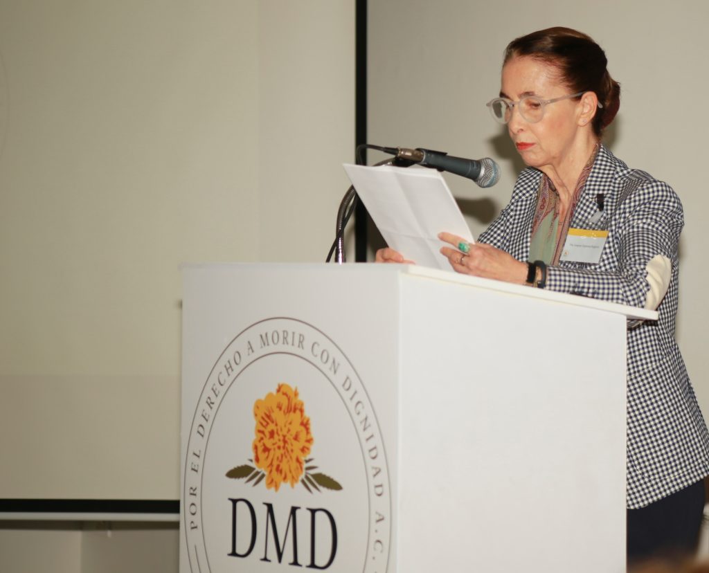 Presentación de la Asociación Por el Derecho a Morir con Dignidad A.C. ante los medios de comunicación